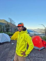 Mũ Trail Running Caps-FUGA Orange – Thoáng mát, ổn định cho mọi cung đường