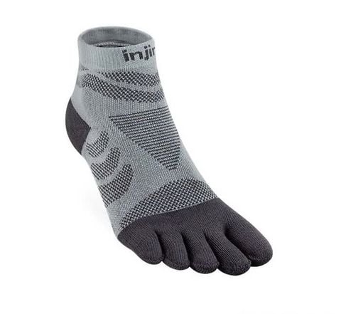 Tất Xỏ Ngón Chạy Đường Dài Injinji Women Ultra Run Mini-Crew - Slate
