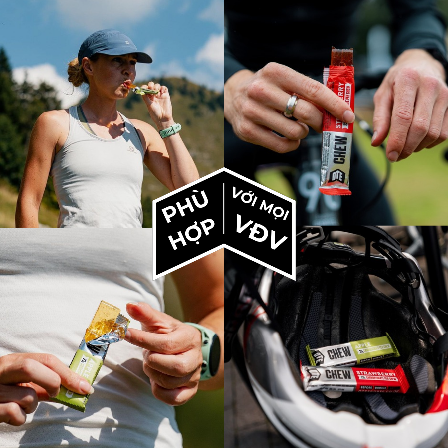 Thực phẩm bổ sung OTE Energy Chew Strawberry