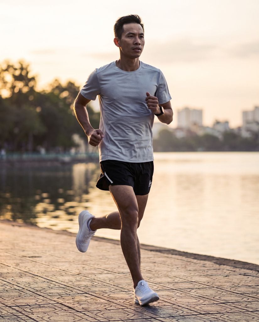 Quần chạy bộ 2 lớp Run For Happiness