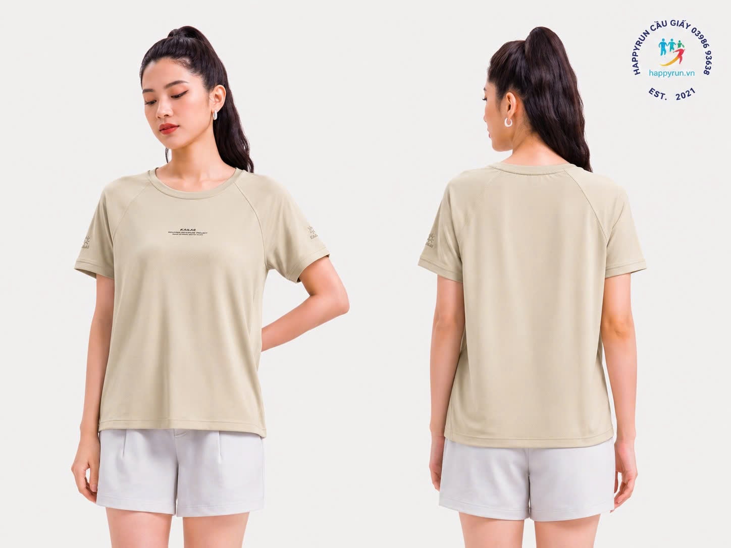 Áo Chạy Bộ Ngắn Tay Kailas Nữ Functional T-shirt