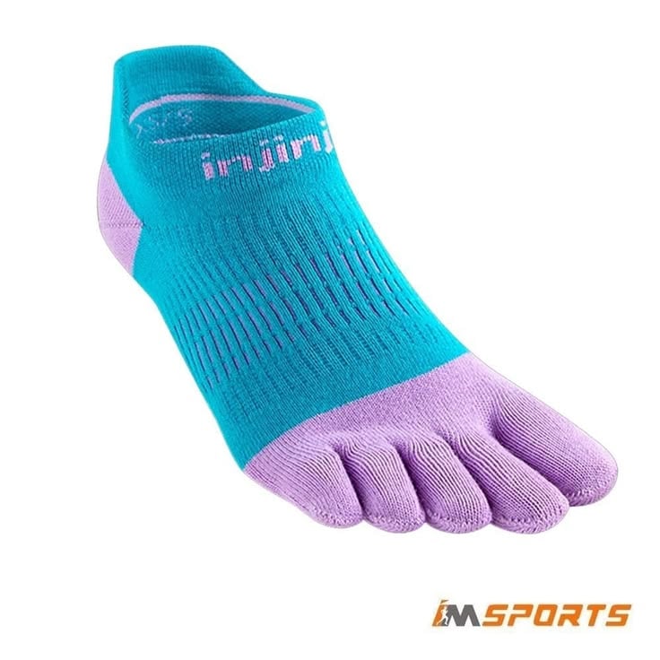 Tất Xỏ Ngón Chạy Bộ Injinji Women Run Lightweight No Show - SPRINKLE