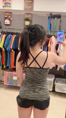 Áo ba lỗ chạy bộ nữ Kailas Rock Vests Climbing-Black