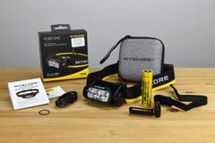 Đèn pin đội đầu Nitecore HC60 UHE độ sáng 400 lumens - chiếu xa 81m - thời gian sáng 14 giờ