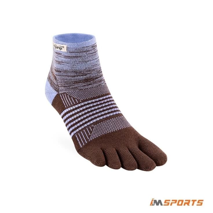 Tất Xỏ Ngón Chạy Địa Hình Injinji Women Trail Midweight Mini-Crew - Periwinkle