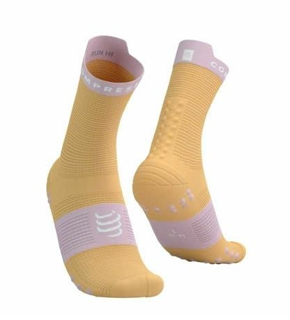 Tất Chạy Bộ Compresspot Pro Racing Socks v4.0 Ultralight Run High-Buff Orange/Roseate