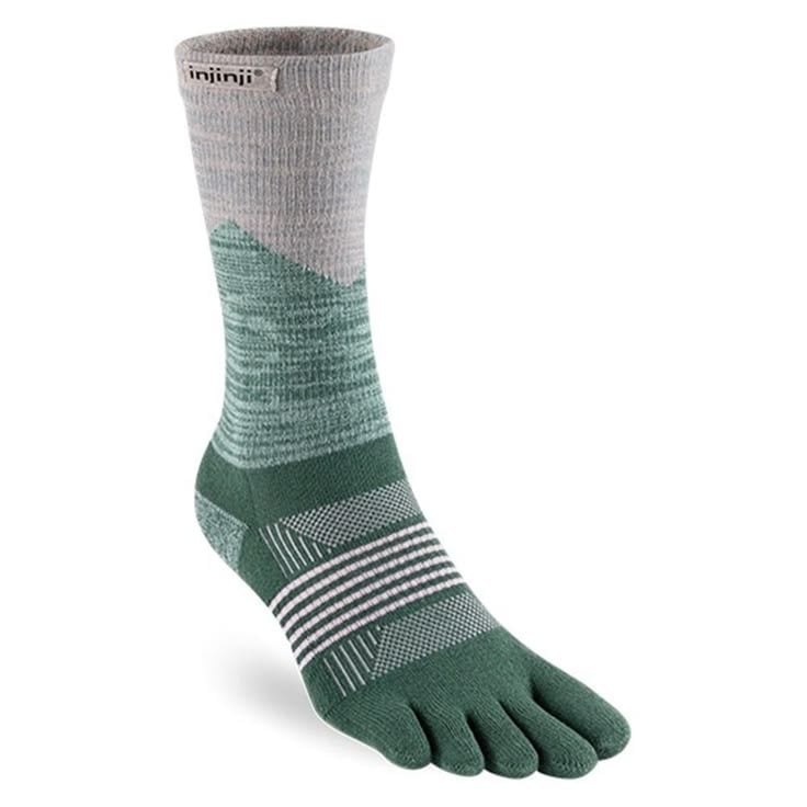 Tất Xỏ Ngón Chạy Địa Hình Injinji Trail Midweight Crew - Alpine
