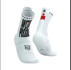 Tất chạy bộ Compressport Pro Racing Socks v4.0 Run High 360 IRONMAN
