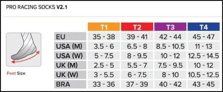 Tất chạy bộ Compressport Unisex's Pro Racing Socks v3.0 Run High - Trắng (White/Blue)