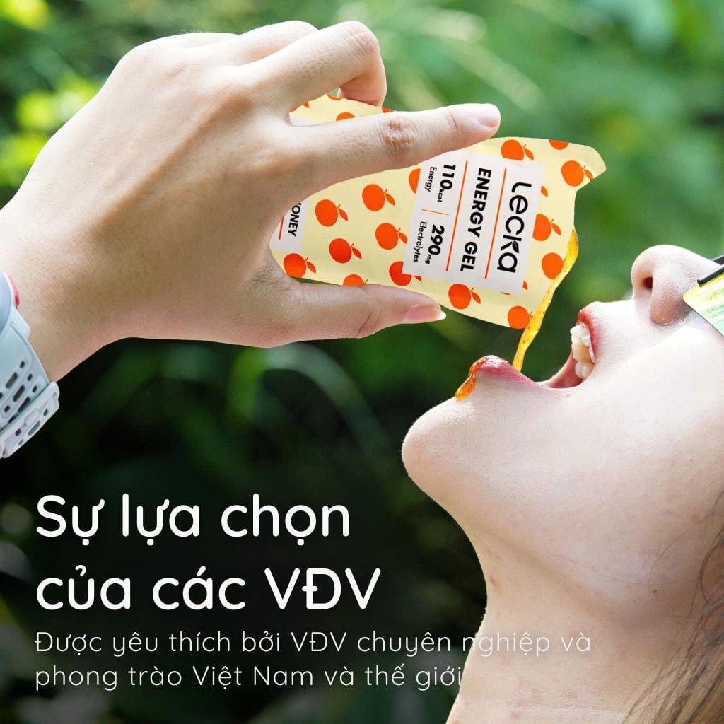 Gel năng lượng Lecka Energy Gel 5 vị tổng hợp