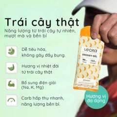 Gel năng lượng Lecka Energy Gel 5 vị tổng hợp