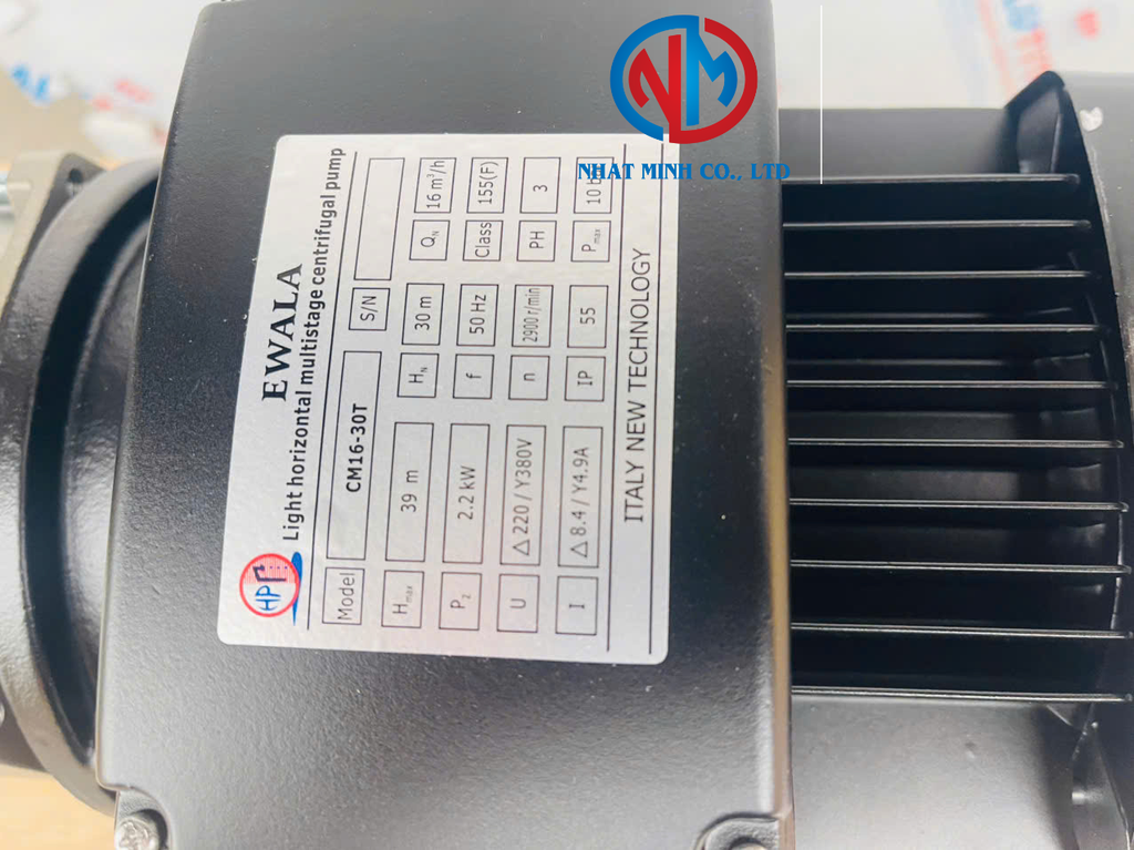 Máy bơm trục ngang đa tầng cánh EWALA CM16-30T