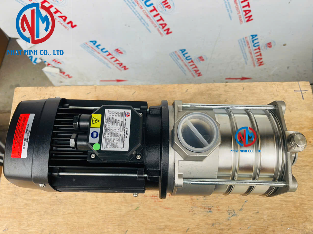 Máy bơm trục ngang đa tầng cánh EWALA CM4-40T