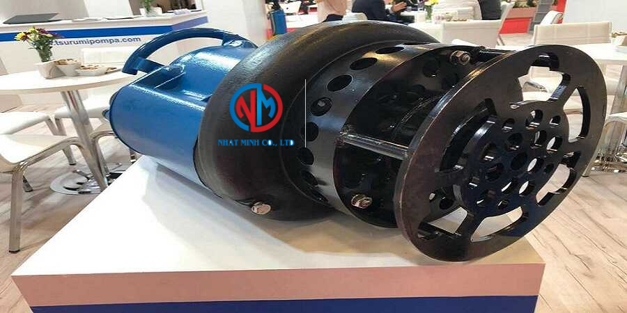 Bơm chìm bùn đặc Tsurumi KRS2-80