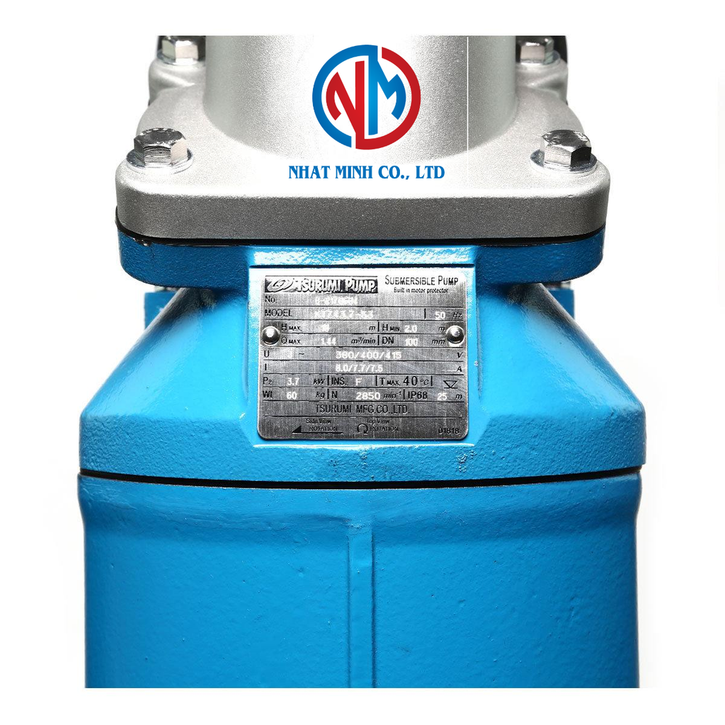 Máy bơm chìm nước thải Tsurumi KTZ43.7