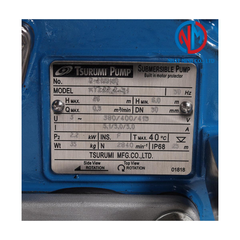 Máy bơm chìm nước thải Tsurumi KTZ22.2