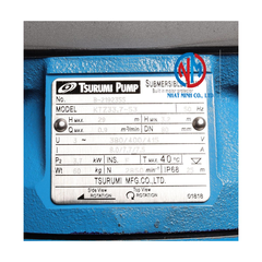 Máy bơm chìm nước thải Tsurumi KTZ33.7