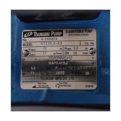 Máy bơm chìm nước thải Tsurumi KTZ35.5