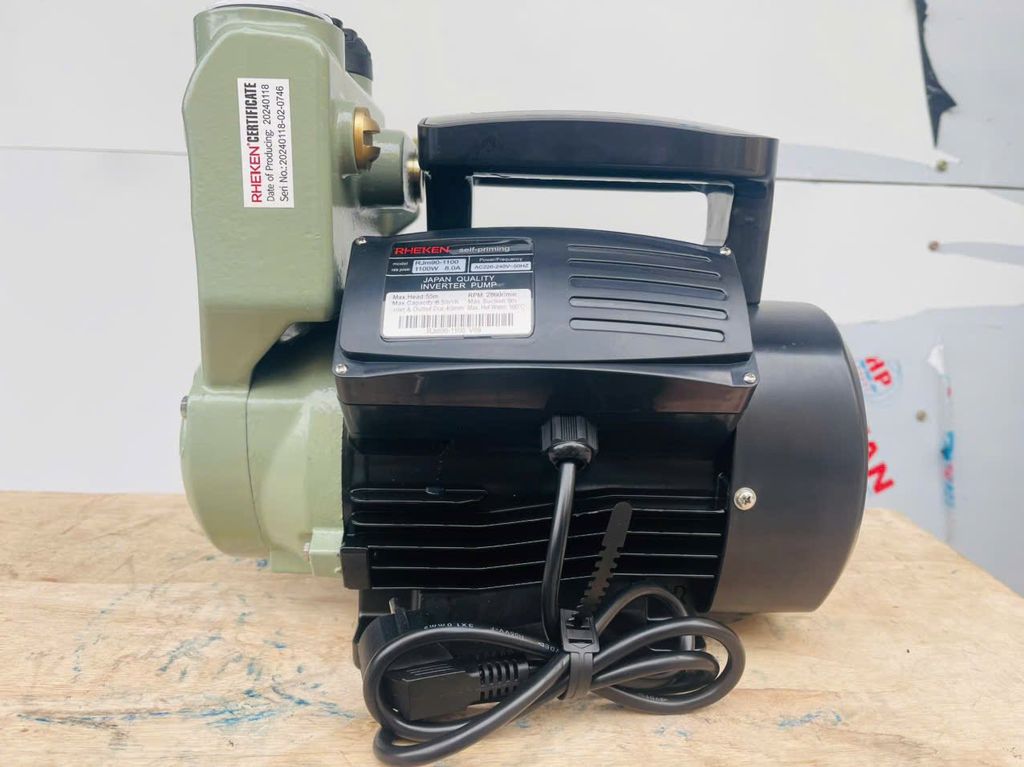 Máy bơm nước chân không RHEKEN JLM90 - 1100 (1100w)