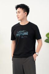 Áo Phông Nam RegularFit GENEROS MF010125001 TS27 #Đen
