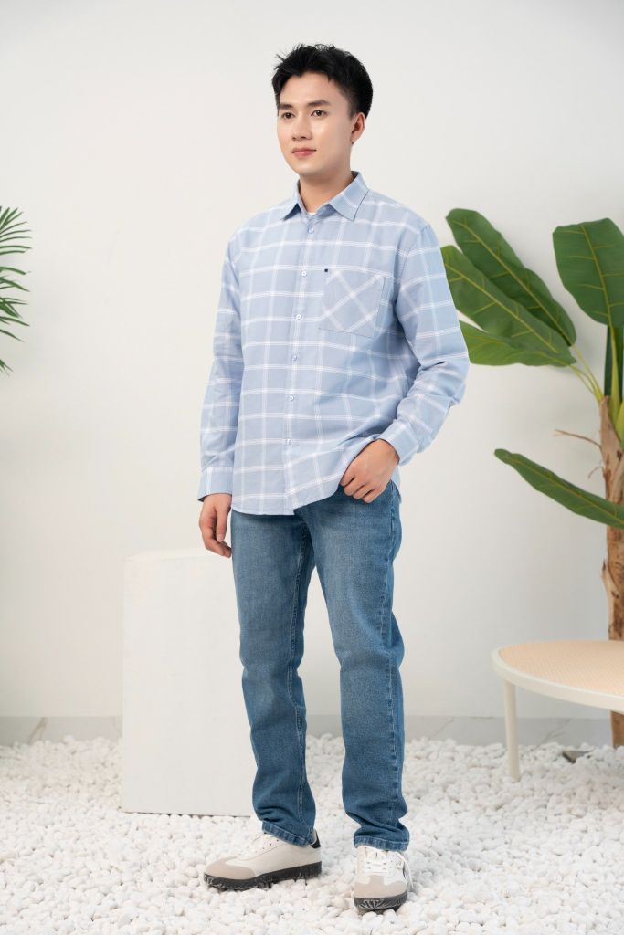 Áo Sơ Mi Dài Tay Casual GENEROS 010125122MFC