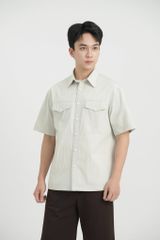 Áo Sơ Mi Tay Tháo Rời Relaxed Generos 010126212MF