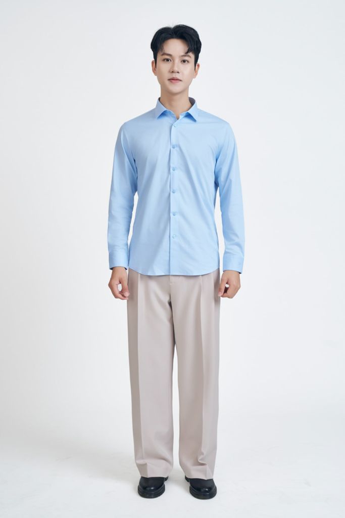 Áo Sơ Mi Dài Tay Slimfit GENEROS 010125115MFD AM165