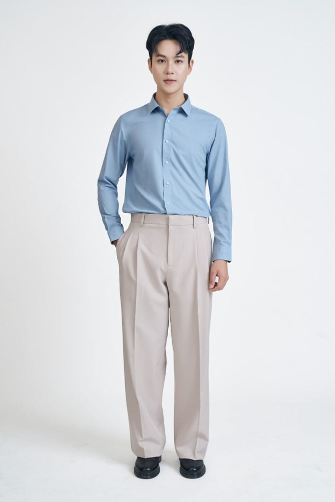 Áo Sơ Mi Dài Tay Slimfit GENEROS 010125251MF AM188