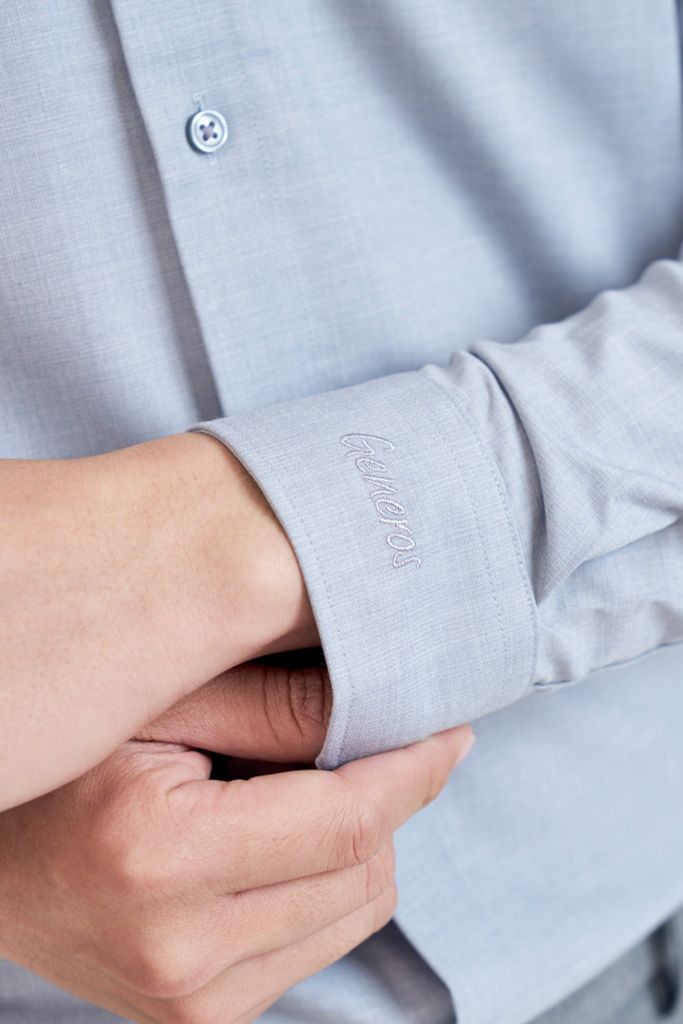 Áo Sơ Mi Dài Tay Slimfit GENEROS 010125251MF AM187