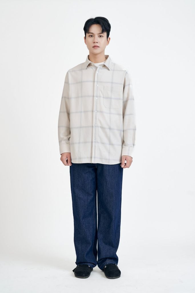Áo Sơ Mi Dài Tay Relaxed GENEROS 010125321MF #1