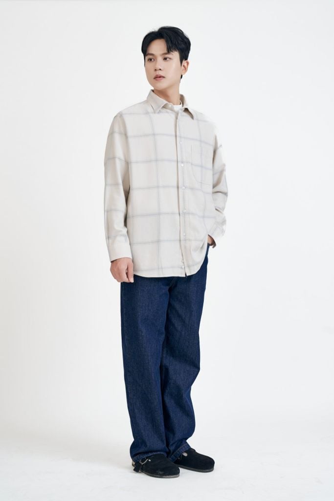 Áo Sơ Mi Dài Tay Relaxed GENEROS 010125321MF #1
