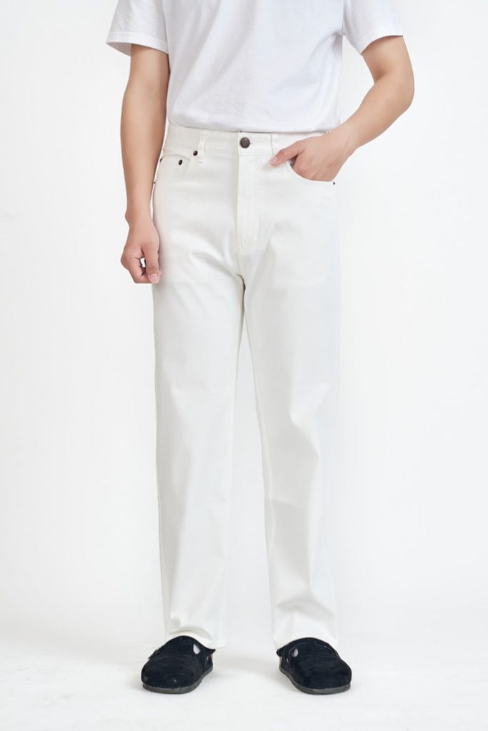 Quần Kaki Nam Ống Suông 020125363MF