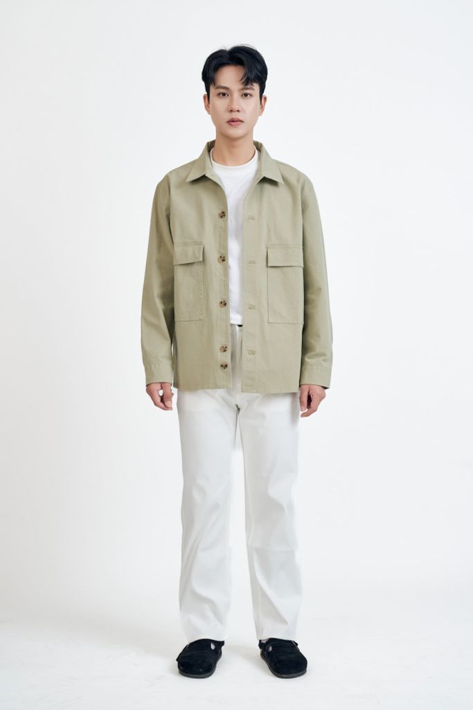 Chore Jacket - Áo Khoác Kaki Blazer Nam 030125116MF