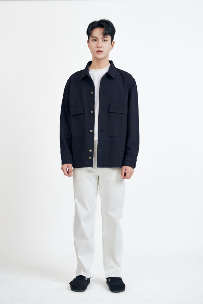 Chore Jacket - Áo Khoác Kaki Blazer Nam 030125116MF