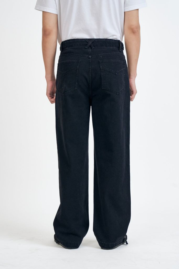 Quần Jeans Nam Generos MF020126001 Đen Basic