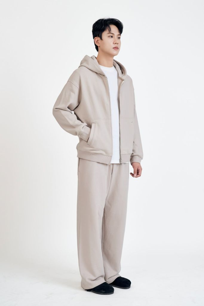 Bộ Nỉ Dài Tay Form Relaxed GENEROS MF060125001 Màu Be