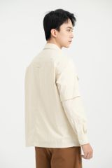 Áo Sơ Mi Tay Tháo Rời Relaxed Generos 010126212MF