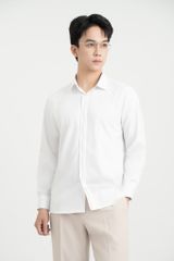 Áo Sơ Mi Dài Tay Classic Fit Generos 010126197MF Trắng AT080