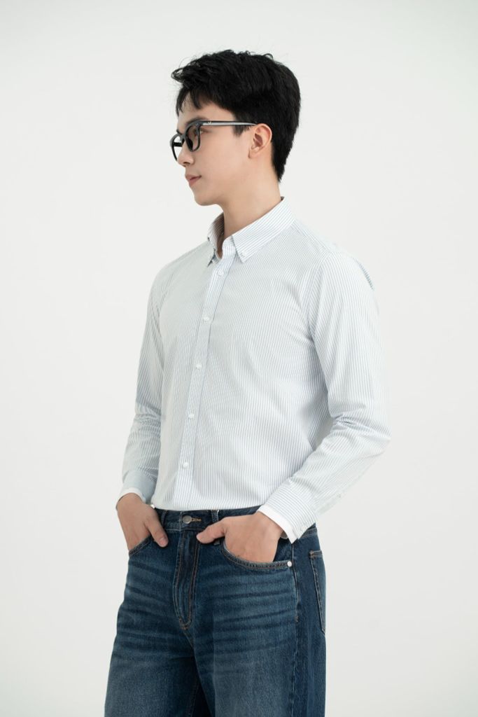 Áo Sơ Mi Dài Tay Classic Fit Generos 010126198MF #1