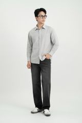 Áo Sơ Mi Dài Tay Relaxed Generos 010126200MF Ghi #2