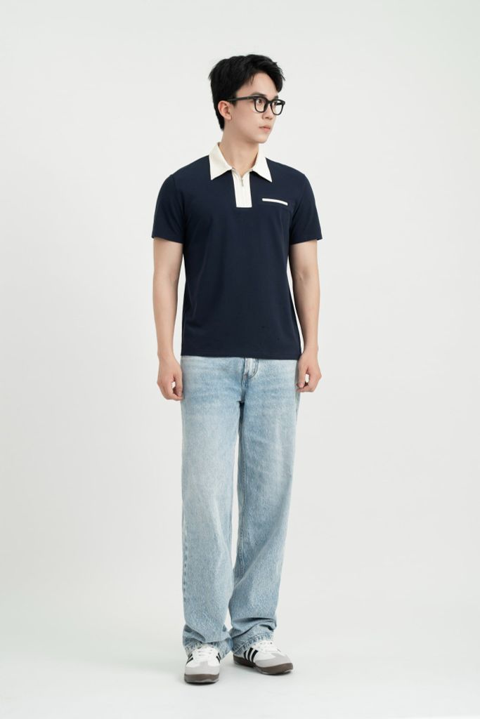 Áo Polo Nam Regular Phối Cổ GENEROS MF010126004