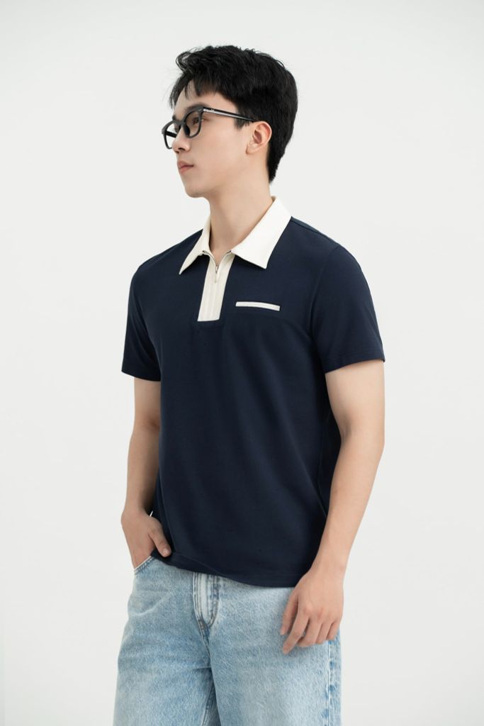 Áo Polo Nam Regular Phối Cổ GENEROS MF010126004