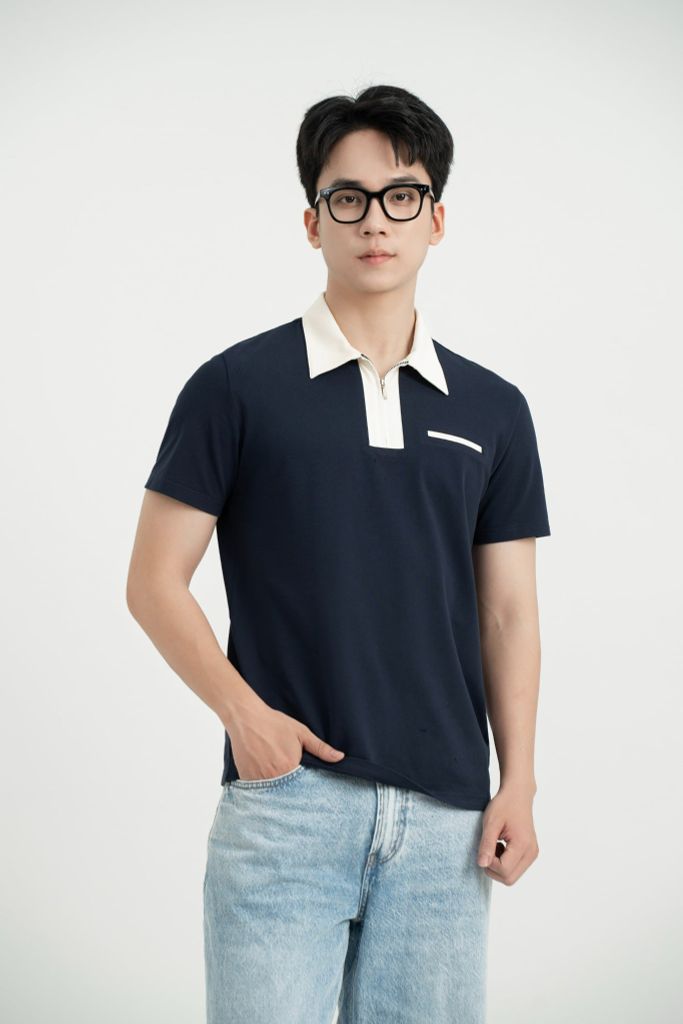 Áo Polo Nam Regular Phối Cổ GENEROS MF010126004