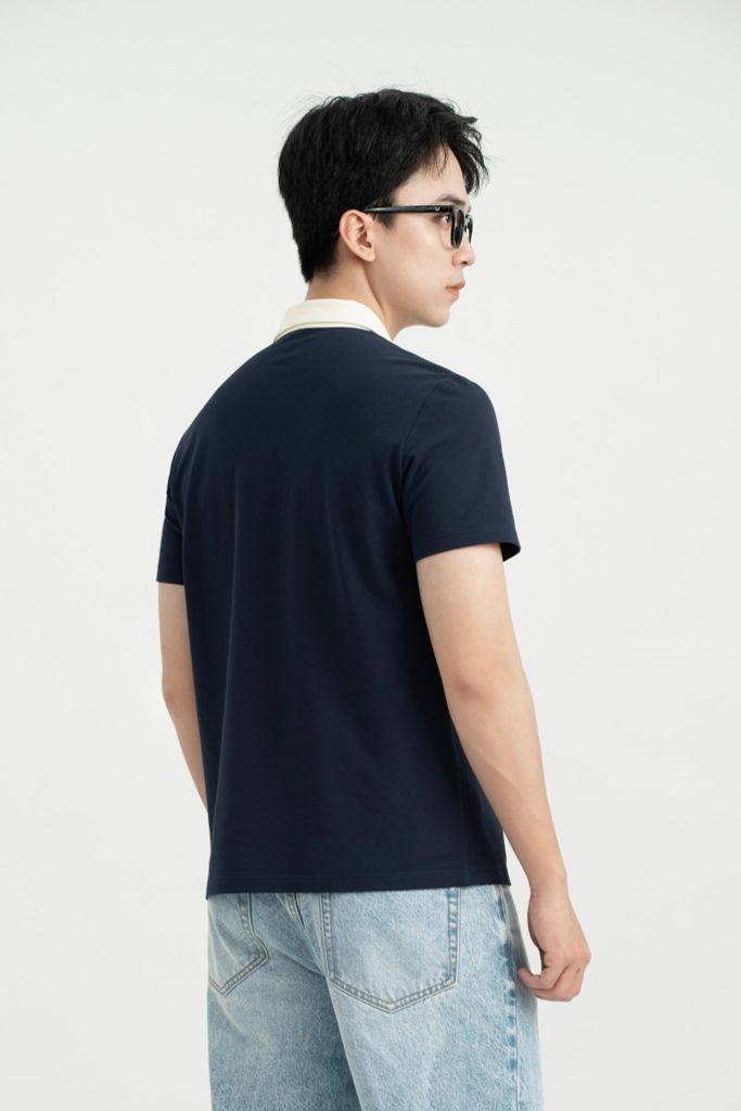 Áo Polo Nam Regular Phối Cổ GENEROS MF010126004