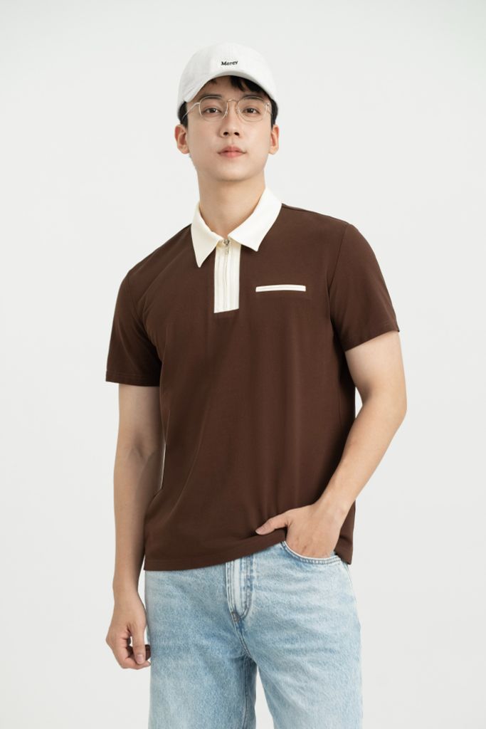 Áo Polo Nam Regular Phối Cổ GENEROS MF010126004
