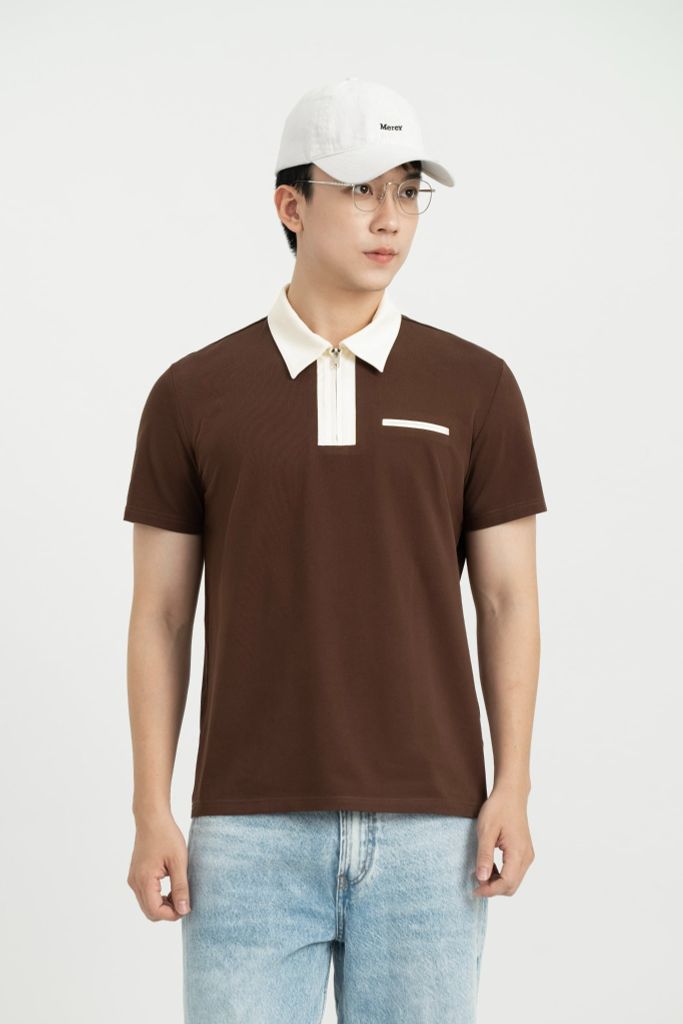 Áo Polo Nam Regular Phối Cổ GENEROS MF010126004