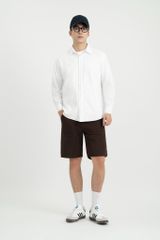 Áo Sơ Mi Dài Tay Relaxed Generos 010126200MF Trắng #1