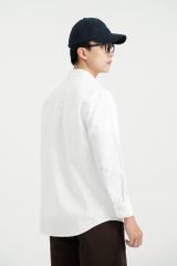Áo Sơ Mi Dài Tay Relaxed Generos 010126200MF Trắng #1
