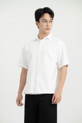 Áo Sơ Mi Côc tay Relaxed Generos 010126199MF Trắng #1
