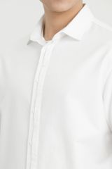 Áo Sơ Mi Côc tay Relaxed Generos 010126199MF Trắng #1